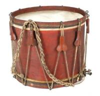 27th Massachusetts Volunteer Infantry Side Drum of Milo Holcomb Cooley, Prisoner at Andersonville Deaccessioned from the New Britain Youth Museum