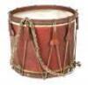27th Massachusetts Volunteer Infantry Side Drum of Milo Holcomb Cooley, Prisoner at Andersonville Deaccessioned from the New Britain Youth Museum