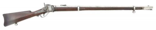 Scarce Sharps Springfield Armory-Altered Model 1870 Military Rifle