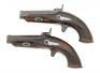 Rare Matched Pair of Memphis Percussion Pocket Pistols by Schneider & Co. - 2