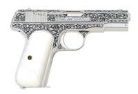 Ben Shostle-Engraved Colt Model 1908 Pocket Hammerless Semi-Auto Pistol