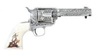 Ben Shostle-Engraved Colt Single Action Army Third-Generation Revolver