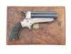 Excellent Cased Tipping & Lawden Sharps Patent Pepperbox Pistol - 2