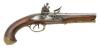 European Double Barrel Flintlock Coach Pistol by Libert