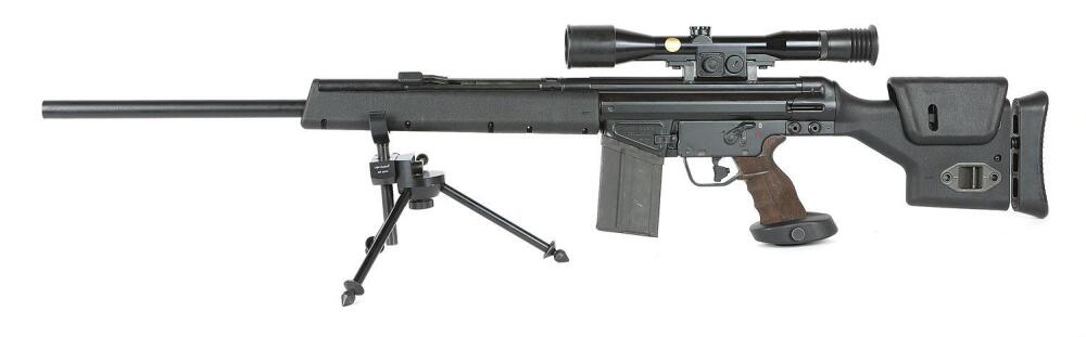 Scarce and Extremely Desirable Heckler & Koch PSG-1 Semi-Auto Rifle
