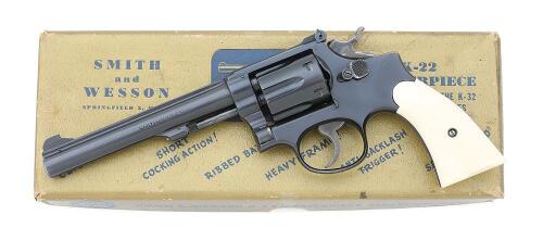 Smith & Wesson K-22 Masterpiece Hand Ejector Revolver