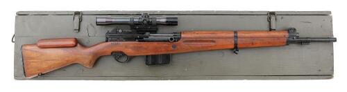 Exceptionally Rare Fabrique Nationale FN-49 Luxembourg Contract Sniper Rifle With Luxembourg Marked Scope