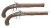 Handsome Pair of British Dueling Pistols by Durs Egg Attributed to Sir William Pepperell - 5