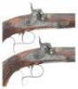 Wonderful Pair of Ornate Austrian Percussion Target Pistols by Johann Springer - 5