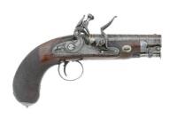 Handsome Rigby & Son Flintlock Pocket Pistol