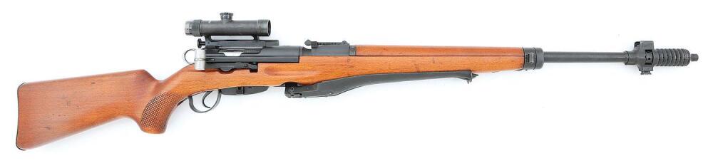 Swiss ZFK 55 Bolt Action Sniper Rifle by Waffenfabrik Bern
