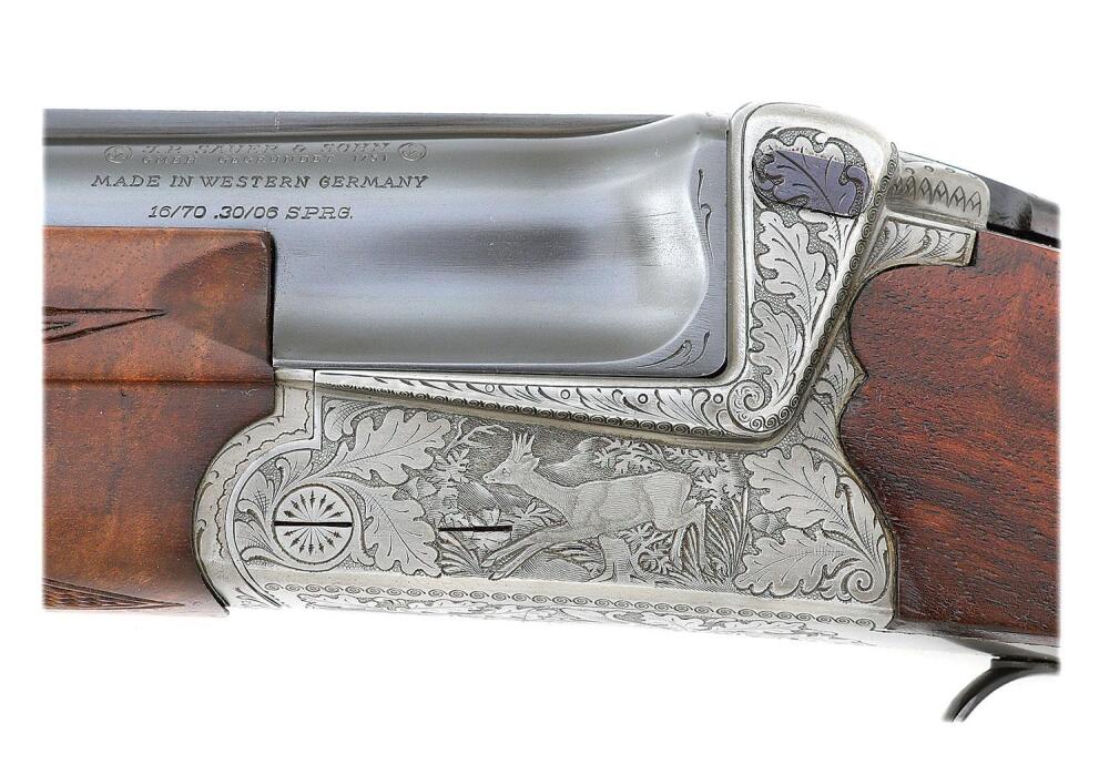 J.P Sauer & Sohn BBF 54 Luxury Grade Over Under Combination Gun