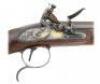 Exceptional Pair of Silver Mounted London Flintlock Dueling-Target Pistols by Murdoch - 4