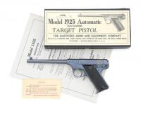 Excellent Hartford Arms & Equipment Company Model 1925 Semi-Auto Target Pistol