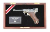 Limited Edition American Historical Foundation Iron Cross Luger Pistol