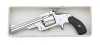 Excellent Smith & Wesson 38 First Model Baby Russian Revolver with Box