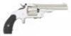 Excellent Smith & Wesson 38 First Model Baby Russian Revolver with Box - 2