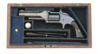 Cased Smith & Wesson No. 1 1/2 First Issue Revolver