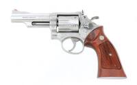 Custom Engraved Smith & Wesson Model 66 Double Action Revolver