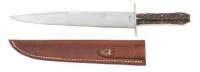 Jim Batson Stag Handle Bowie