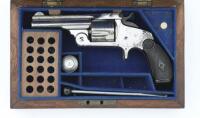 Cased Smith & Wesson 38 Single Action Second Model Revolver