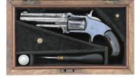 Cased Smith & Wesson No. 1 1/2 Second Issue Revolver