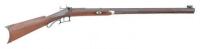 New Hampshire Percussion Halfstock Sporting Rifle by D.H. Hilliard