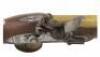 British Brass-Barreled Flintlock Coat Pistol by Spies - 3