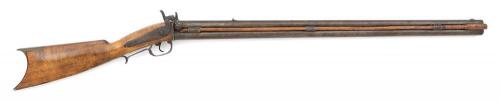 New York State Over Under Buck and Ball Percussion Combination Gun by Ogden