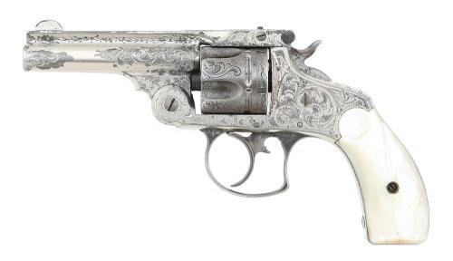 Engraved Smith & Wesson .38 Double Action Revolver
