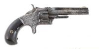 Engraved Smith & Wesson No. 1 Third Issue Revolver