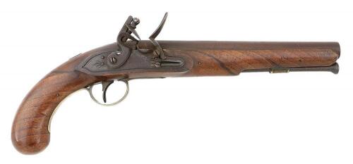 British Flintlock Coat Pistol by J. Jones Jr.