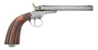 Belgian J. J. Rissack Single Shot Flobert Pistol