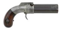 Allen & Thurber Bar Hammer Percussion Pepperbox Pistol