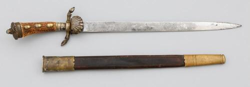 German Hirschfänger Hunting Sword by Alexander Coppel