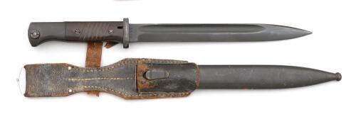 WWII German Model 1884/98 Third Pattern Bayonet by E. & F. Hörster