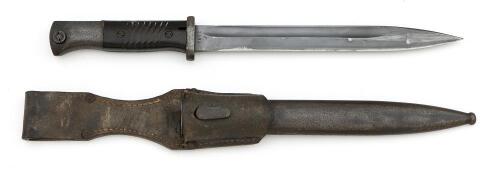 WWII German Model 1884/98 Third Pattern Bayonet by Friedrich Herder