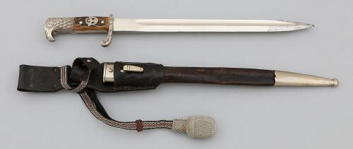 Unit-Marked WWII German Police Dress Bayonet by Carl Eickhorn