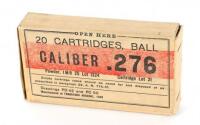 Collectible 276 Pedersen Ammunition