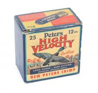 Collectible Box Of Peters High Velocity Shotshells