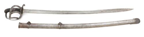 Unit-Marked Prussian Model 1852/79 Cavalry Saber by F.A. Hermes