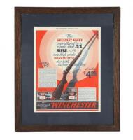 Vintage Winchester Model 60 Advertisement