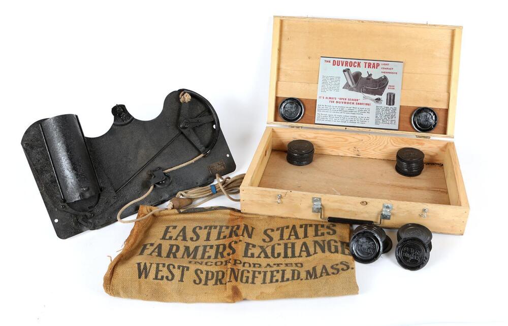 Vintage Hand Operated Trap Machine