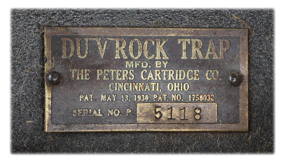 Vintage Hand Operated Trap Machine