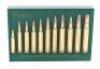 Weatherby Eleven Cartridge Lucite Display Lot