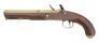 British Brass-Barreled Flintlock Coat Pistol by Spies - 4