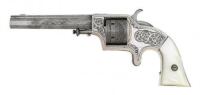 Attractive Cased & Engraved Plant’s Manufacturing Co. Third Model Front-Loading Army Revolver