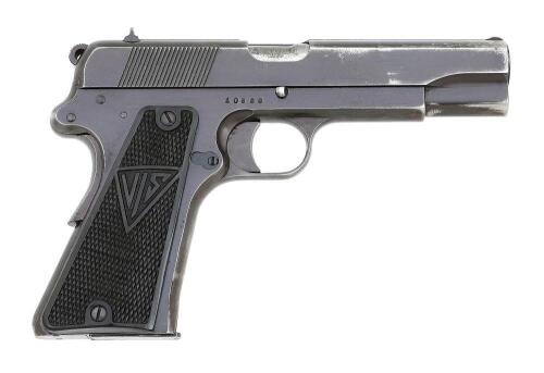 German-Captured Polish Eagle VIS-35 Semi-Auto Pistol by Radom