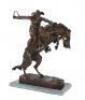 Bronco Buster Bronze Sculpture After Remington