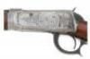 Fine Custom Engraved Winchester Model 55 Takedown Rifle - 3